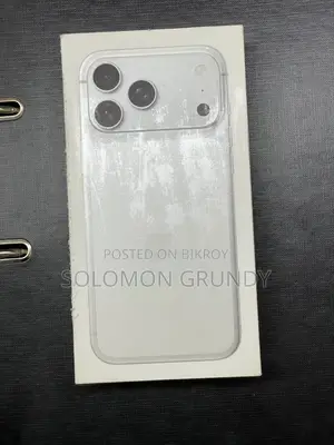 iPhone 17 Pro Max Silver (Empty Box)