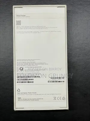 iPhone 17 Pro Max Silver (Empty Box)