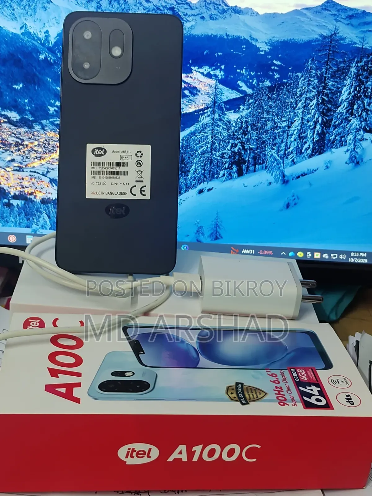 Itel A100C 64 GB Gray
