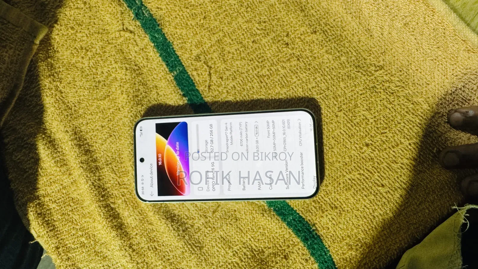 Oppo Reno16 Pro 256 GB White