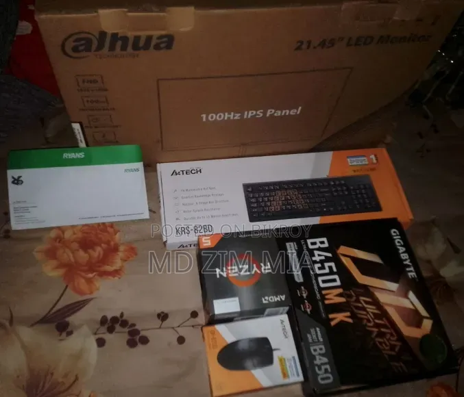 Desktop Computer 8GB AMD Ryzen 5 SSD 256GB
