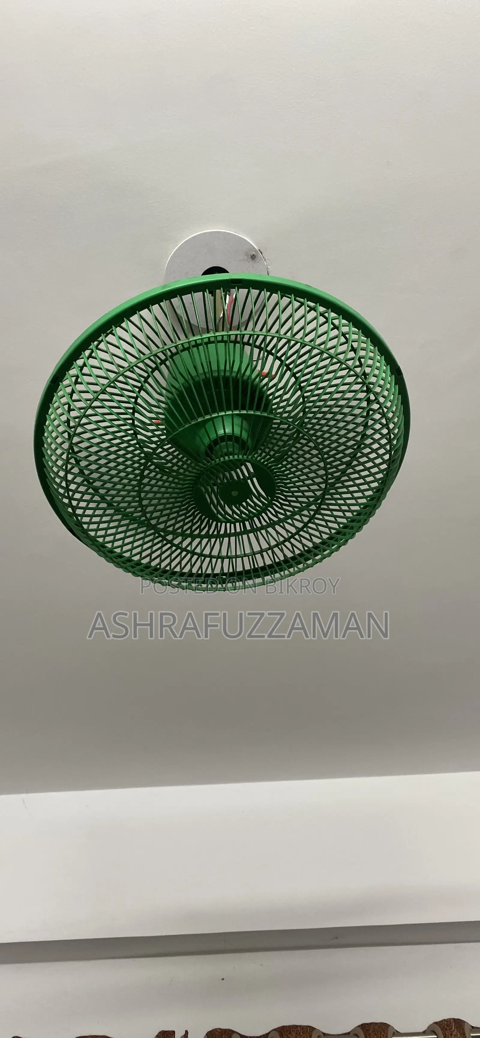 অসাধারণ ভিসন নেট ফ্যান বাতাস ভালো ফ্রেশ কন্ডিশন