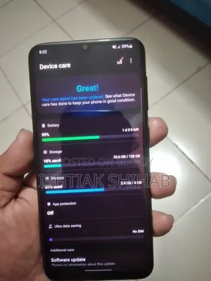 স্যামসাং গ্যালাক্সি এ৩০এস ১২৮ জিবি ব্লু