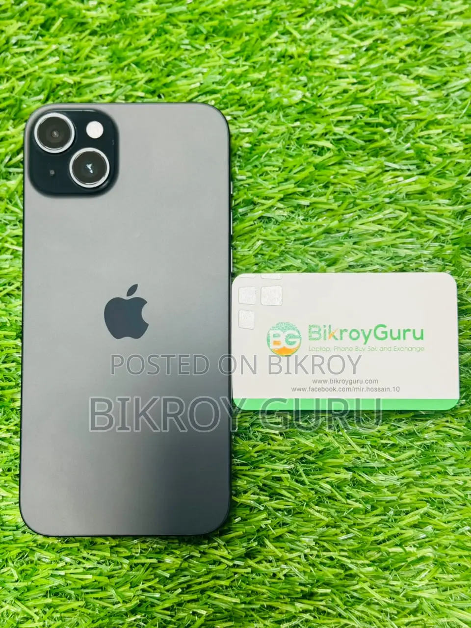 অ্যাপল আইফোন ১৫ প্লাস ২৫৬ জিবি ব্ল্যাক