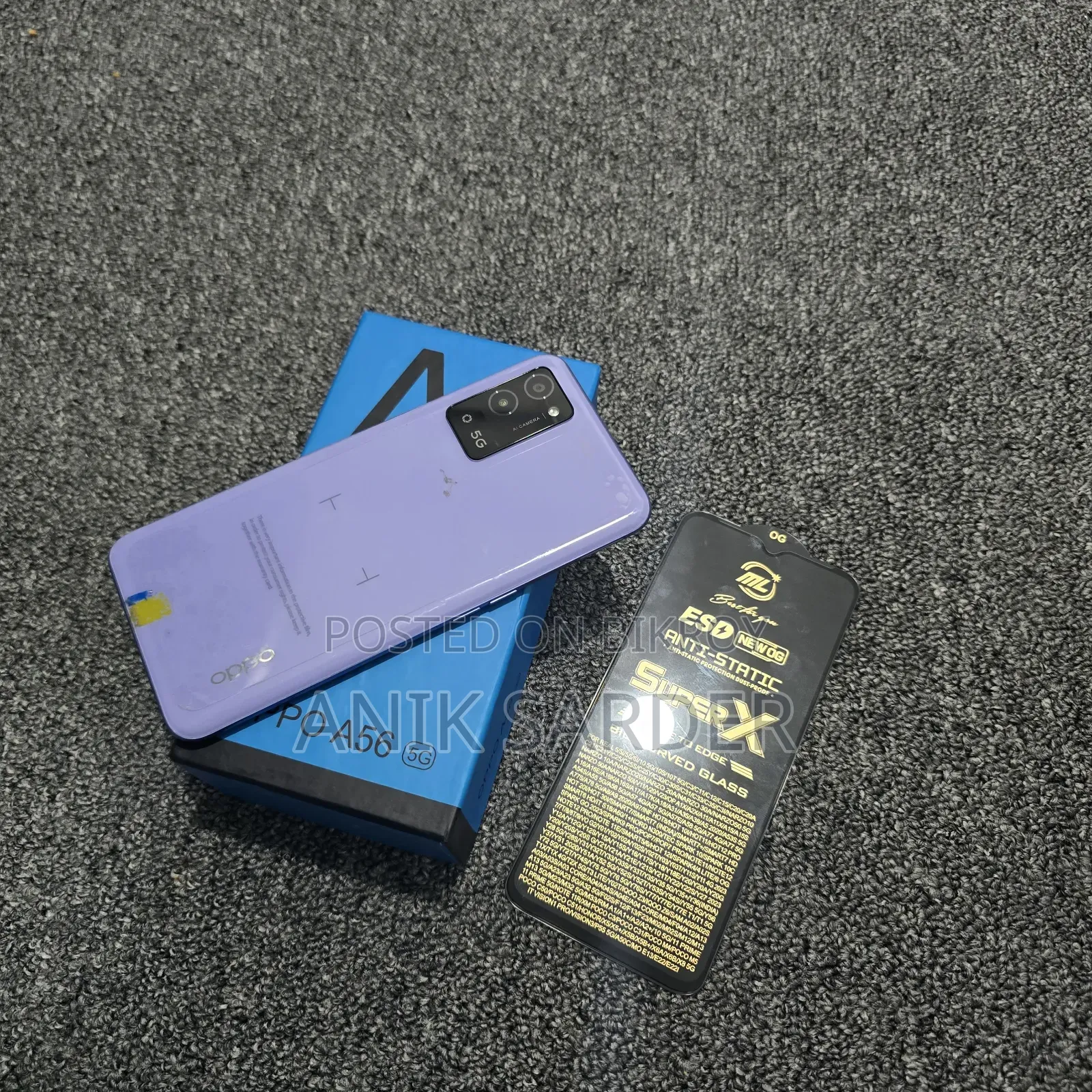 New Oppo A56 5G 256 GB Purple