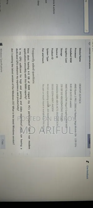 Laptop HP 14z 8GB AMD Ryzen 3 SSD 256GB