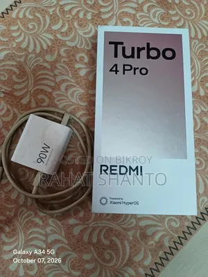 Xiaomi Redmi Turbo 4 Pro 256 GB Black