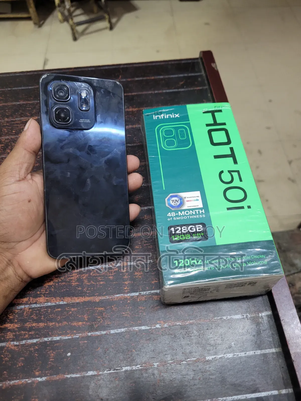 Infinix Hot 50i 128 GB Black