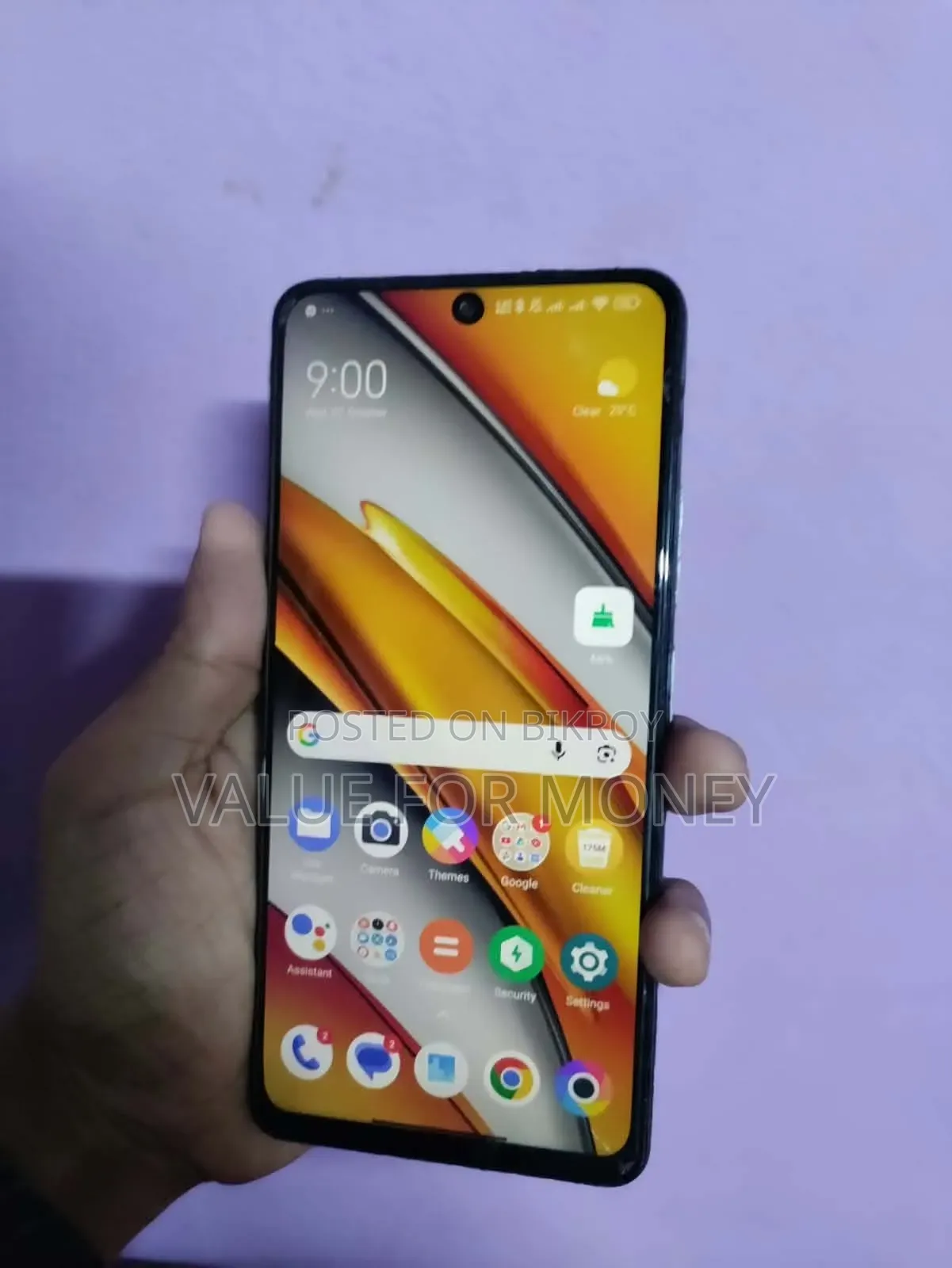 শাওমি পোকো এফ৩ ১২৮ জিবি ব্ল্যাক