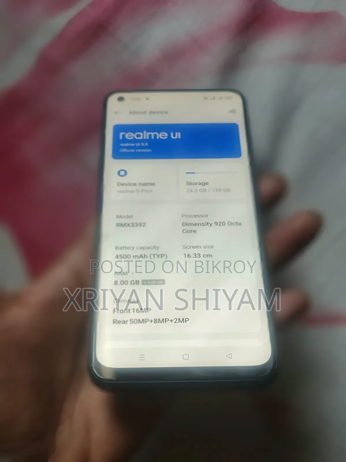 Realme 9 Pro+ 256 GB Blue