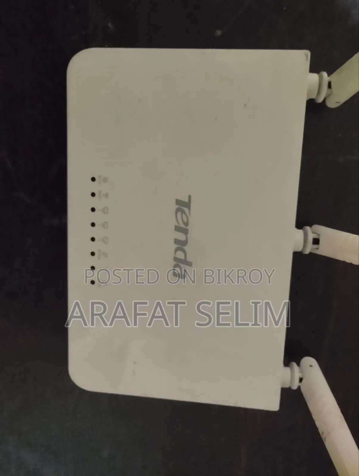 A good Tenda F3 model router will be sold.
