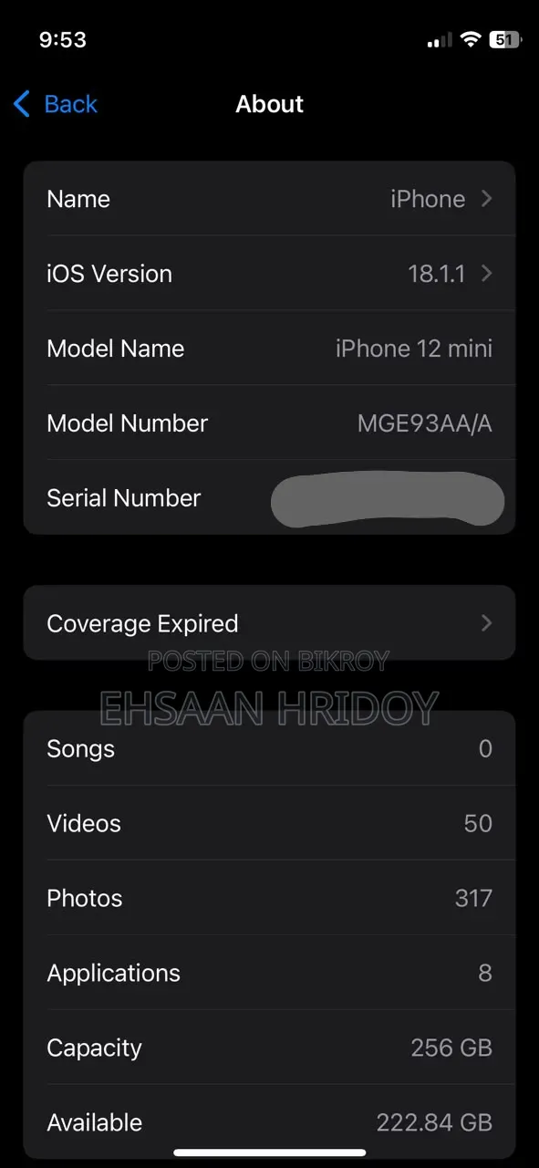 Apple iPhone 12 256 GB Black