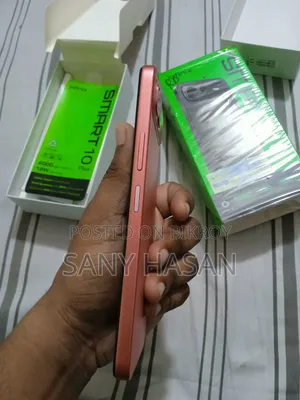 ইনফিনিক্স স্মার্ট ১০ প্লাস ১২৮ জিবি রোজ গোল্ড