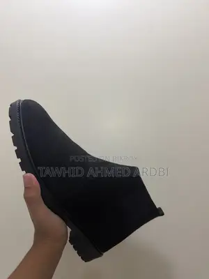 সুইড লেদার চেলসি বুট