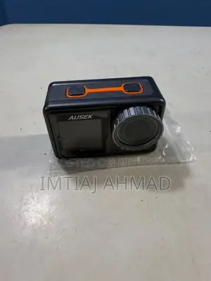 AUSEK 5K Action Camera (AT-S81TR) Full Vlogging Package - Like New!