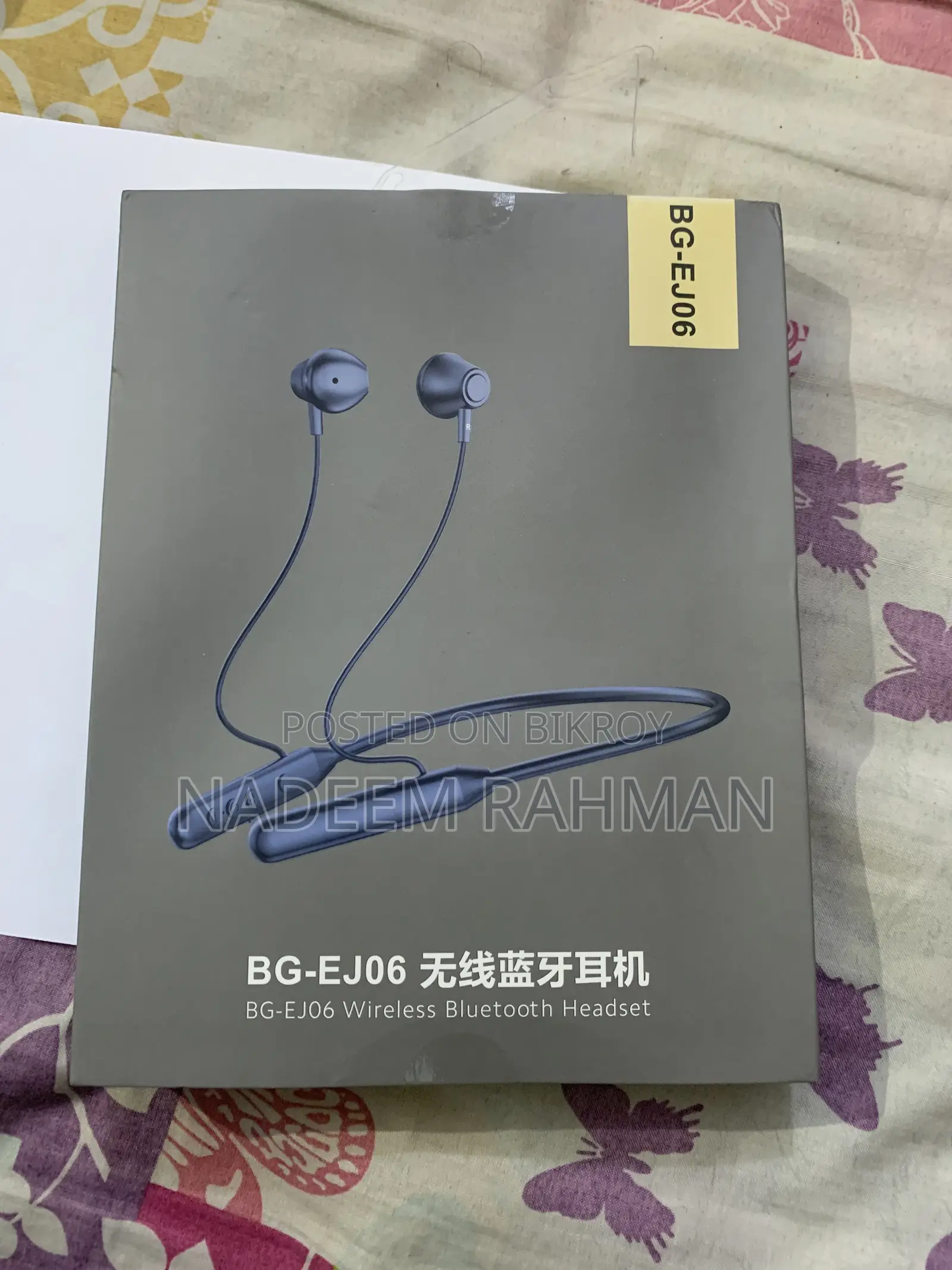 Bluetooth Neckband Earphone
