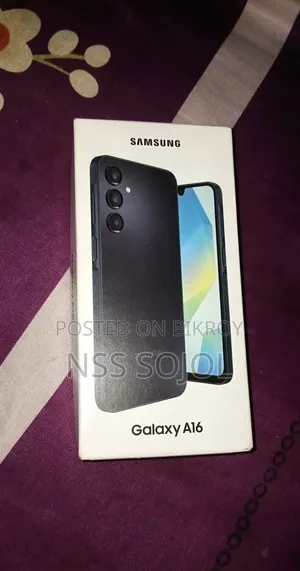স্যামসাং গ্যালাক্সি এ১৬ ১২৮ জিবি কালো