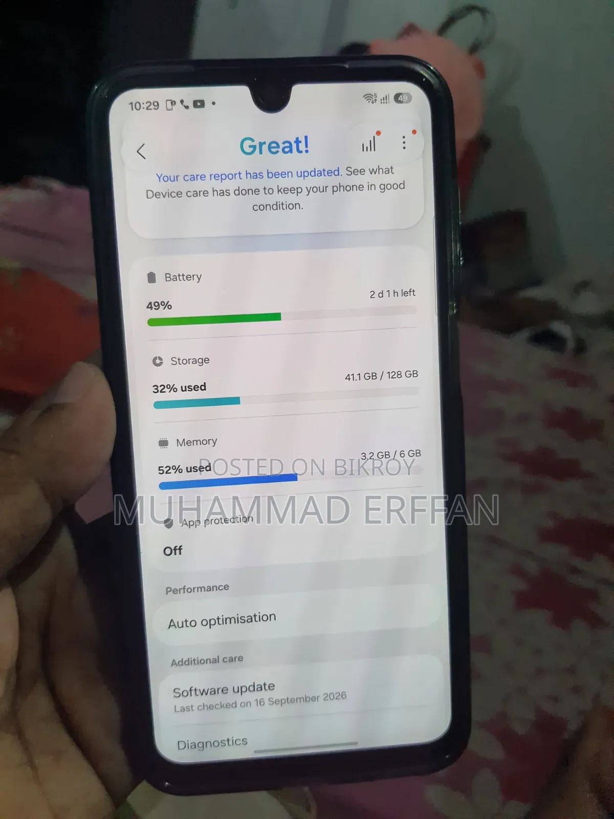 Samsung Galaxy A26 128 GB Black