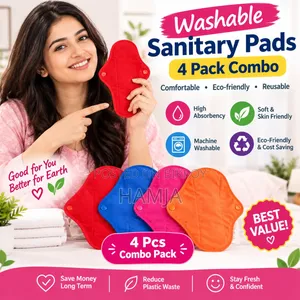 4 Piece Combo Woman Reusable Sanitary Pad
