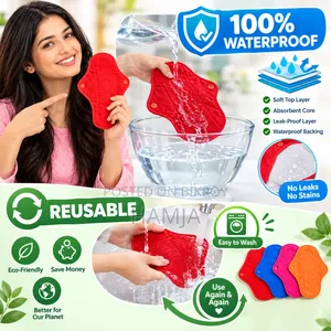 4 Piece Combo Woman Reusable Sanitary Pad