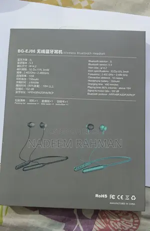 Bluetooth Neckband Earphone