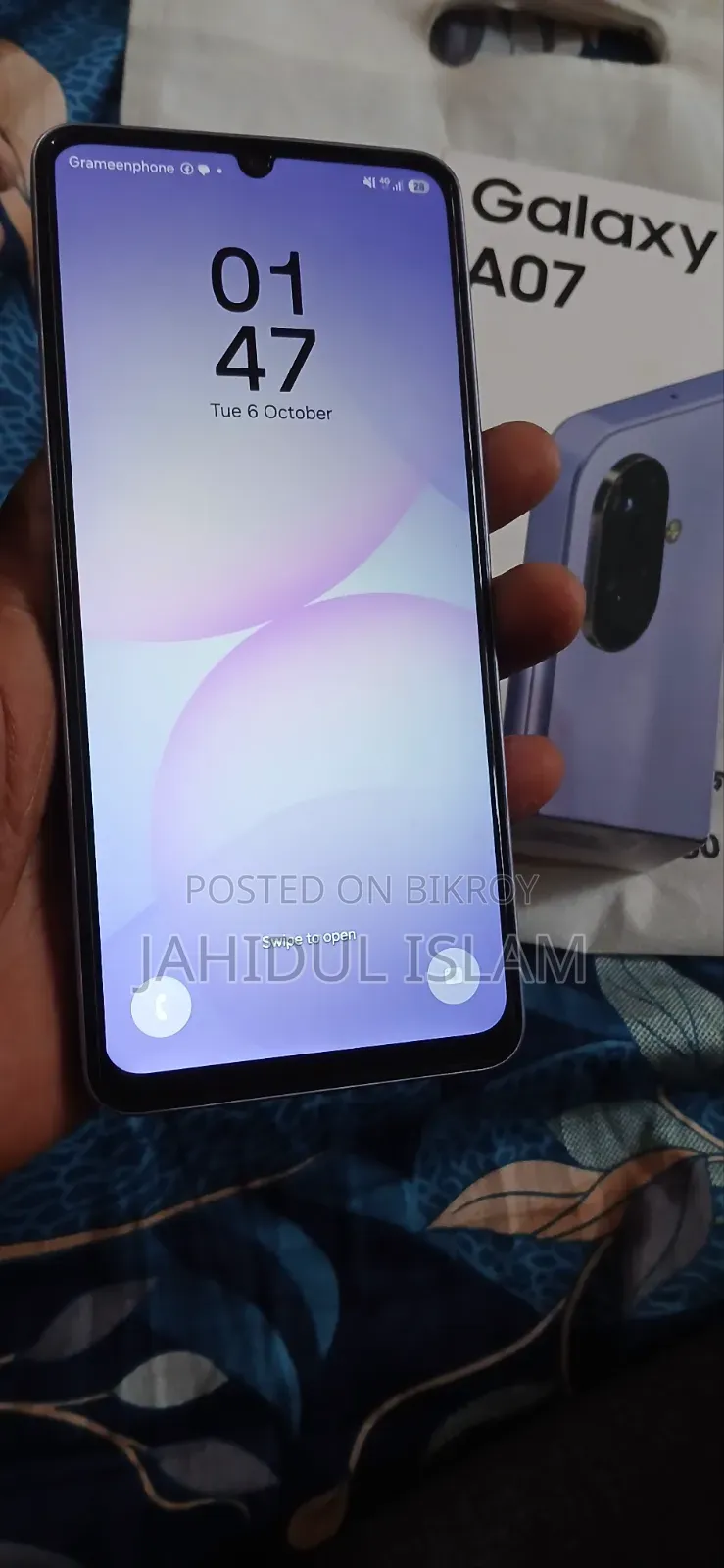 New Samsung Galaxy A07 4G 64 GB Purple