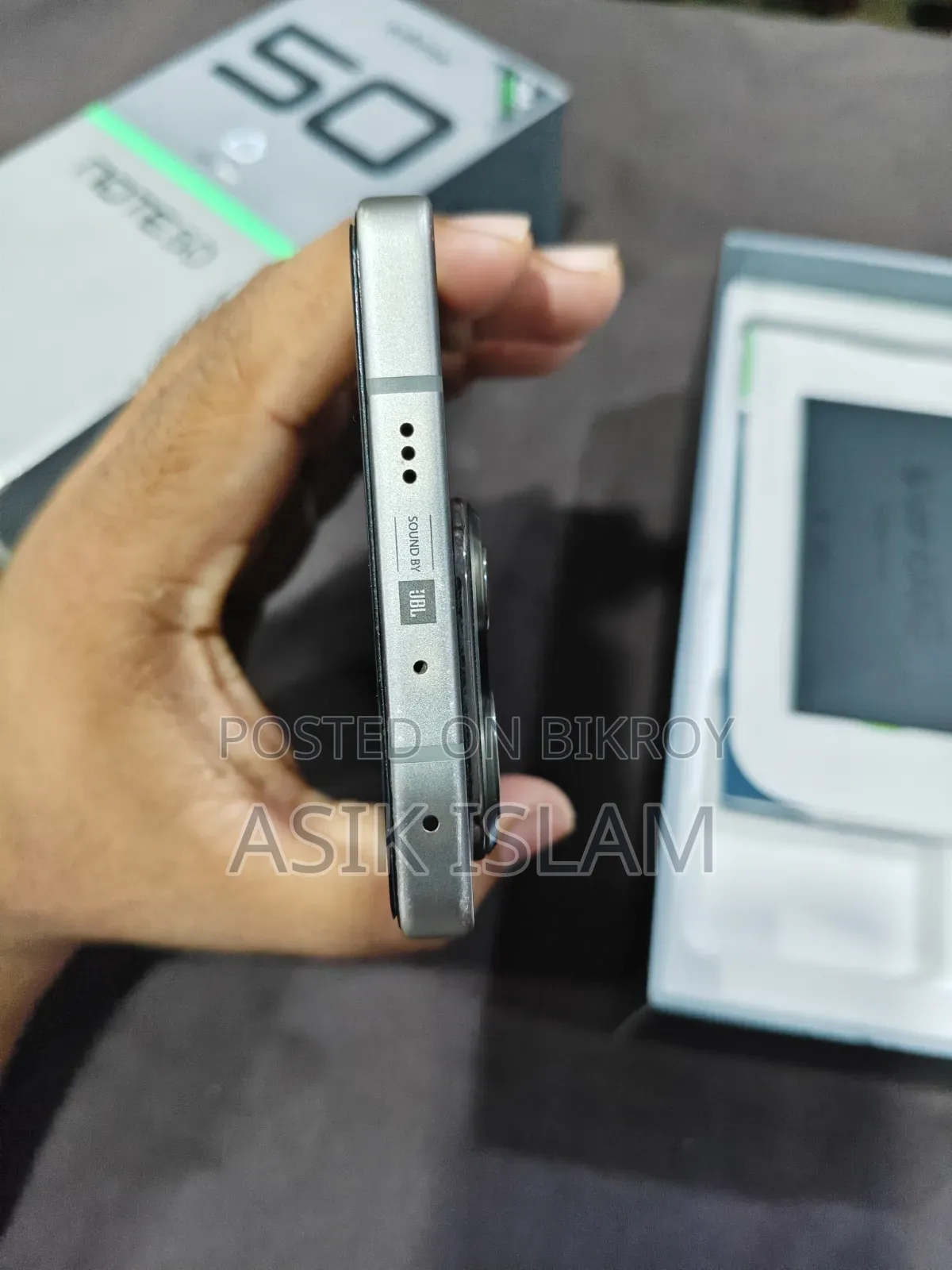Infinix Note 50 4G 256 GB Gray