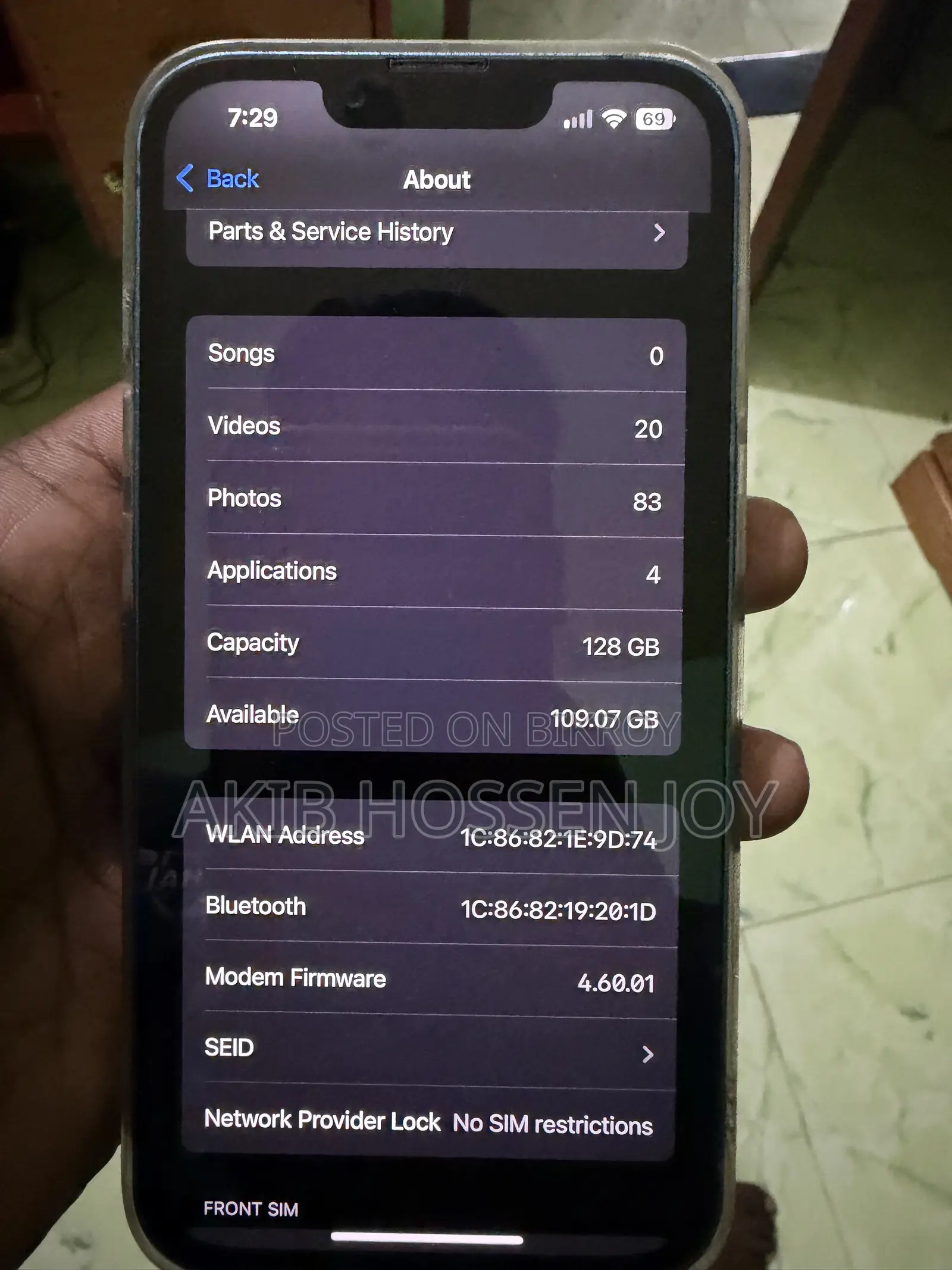 Apple iPhone 13 128 GB Blue