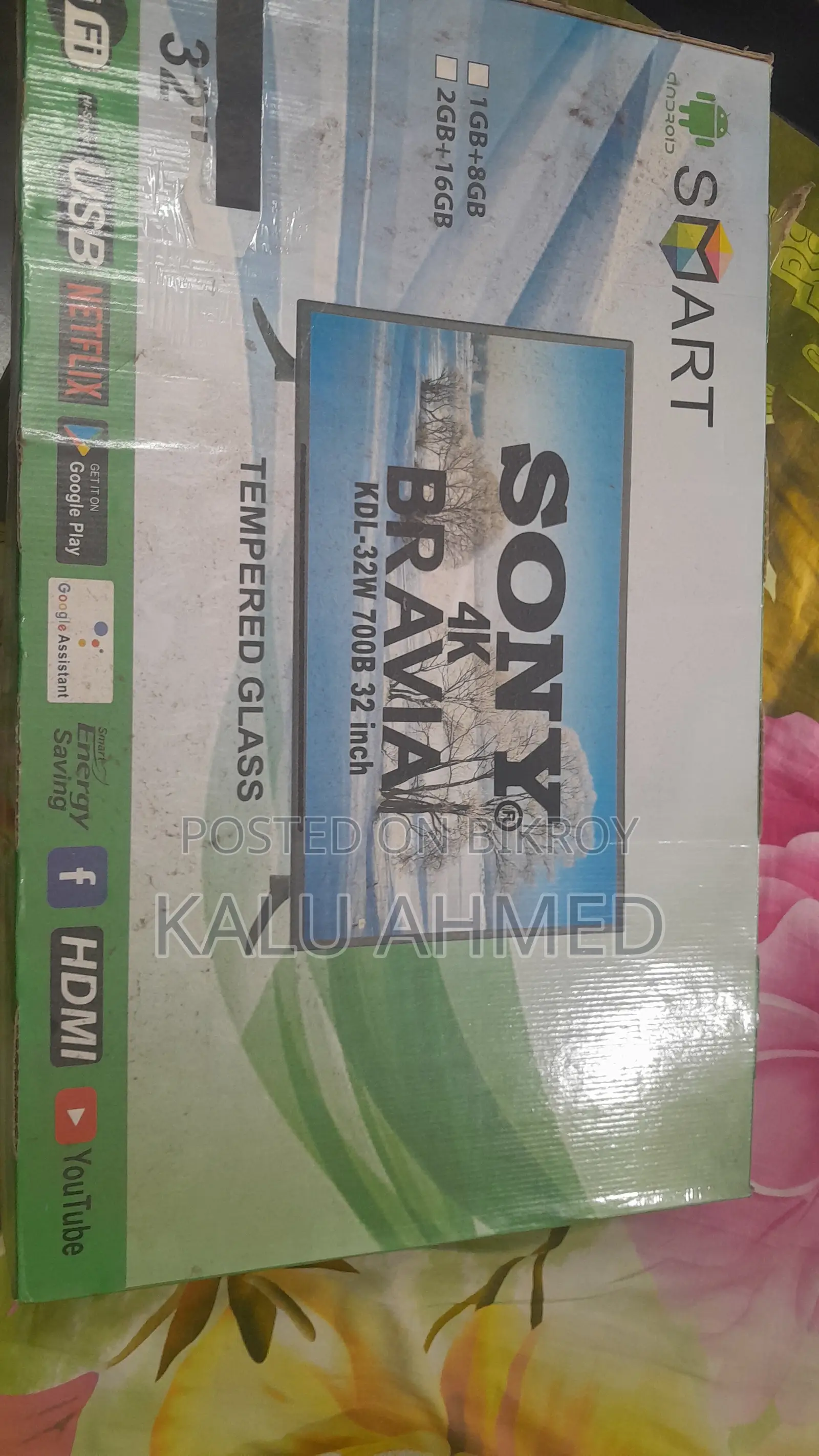 Sony 32 Inch Smart LED TV - Brand New