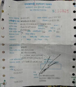 বাজাজ পালসার এনএস১২৫ ২০২৫ লাল