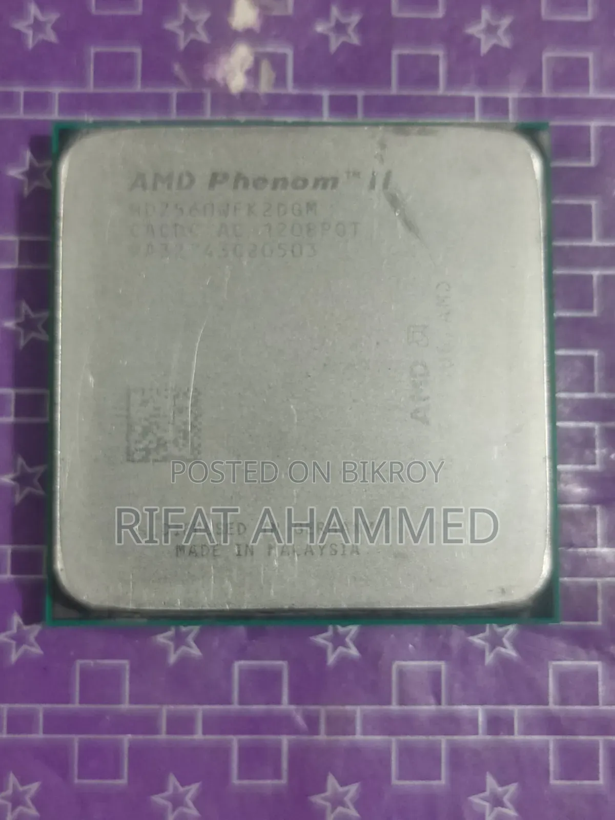 AMD Phenom II Processor and Cooling Fan