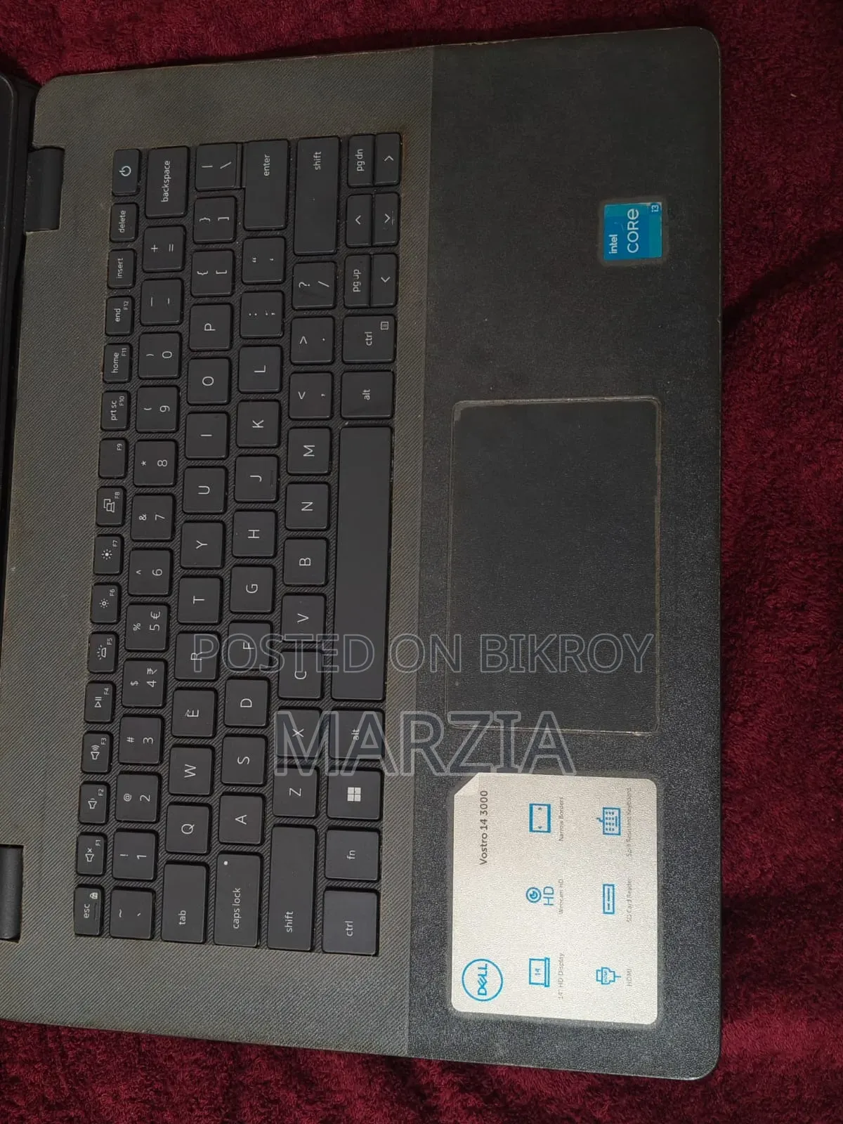 Laptop Dell Vostro 14 3000 4GB Intel Core i3 HDD+SSD 1TB