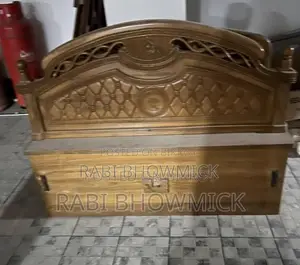 সেগুন কাঠের সুন্দর ও মজবুত খাট বিক্রি হবে