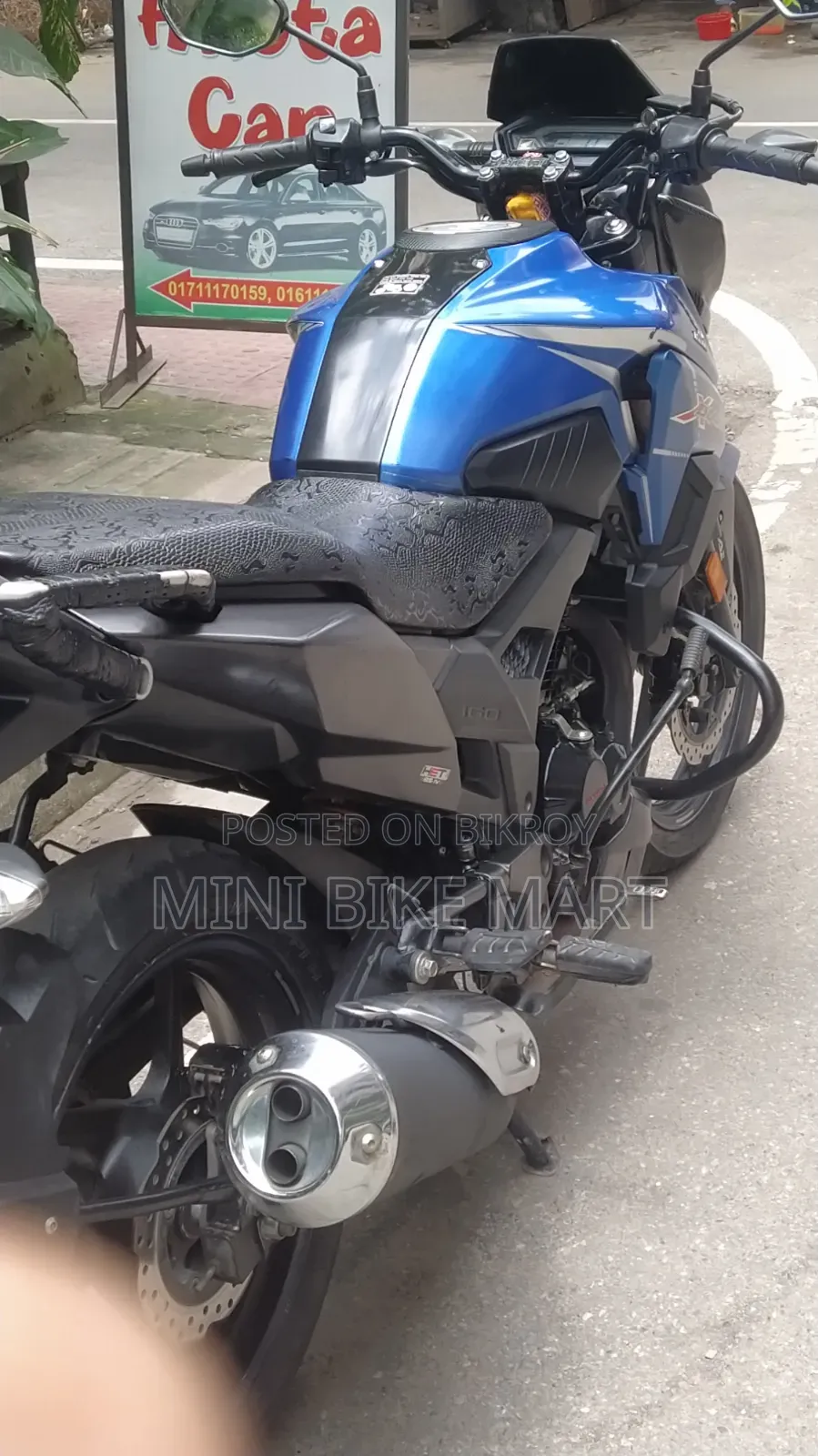 Honda X-Blade 160 2021 Blue
