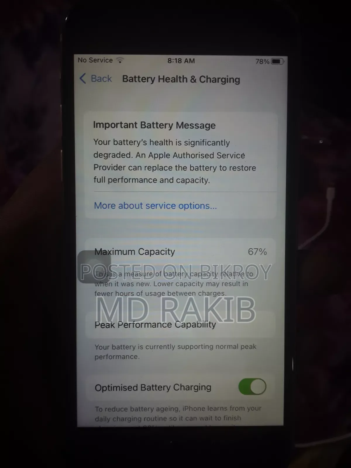 Apple iPhone 8 64 GB Rose Gold