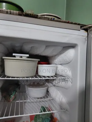 A fridge like new is for sale