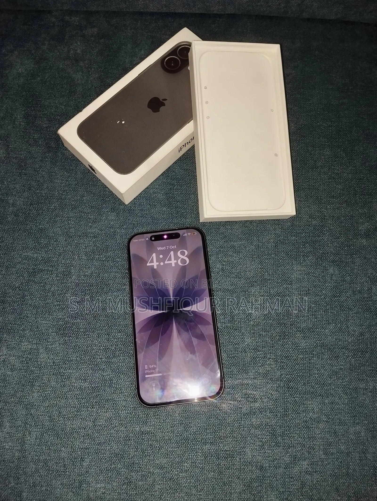 অ্যাপল আইফোন ১৭ ২৫৬ জিবি কালো