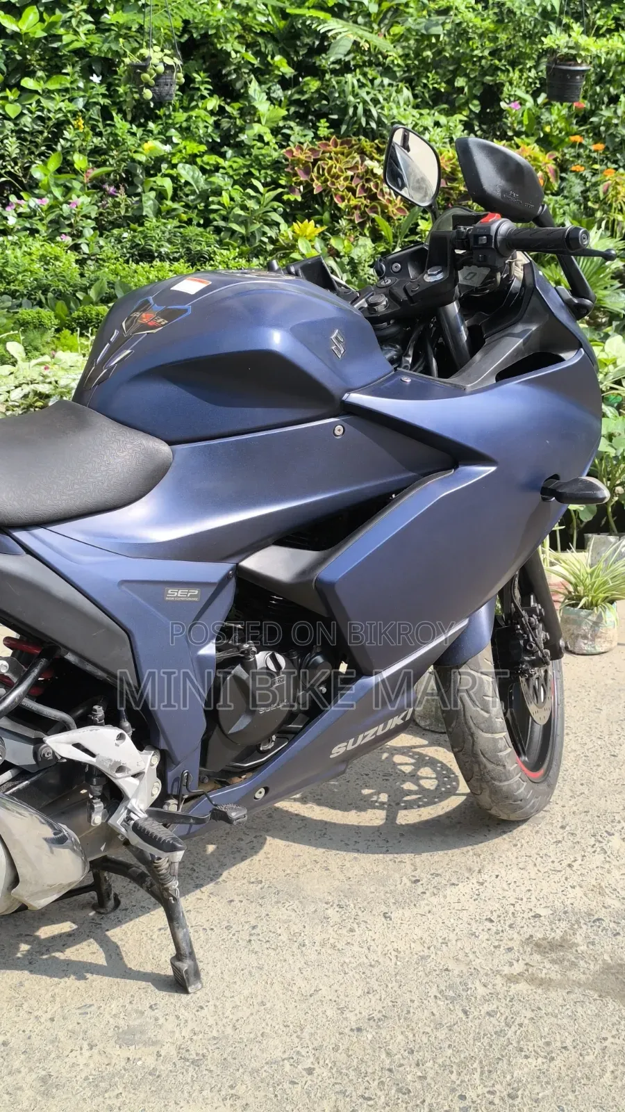 Suzuki Gixxer SF 2024 Blue