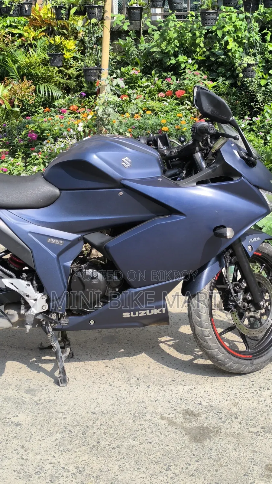 Suzuki Gixxer SF 2024 Blue