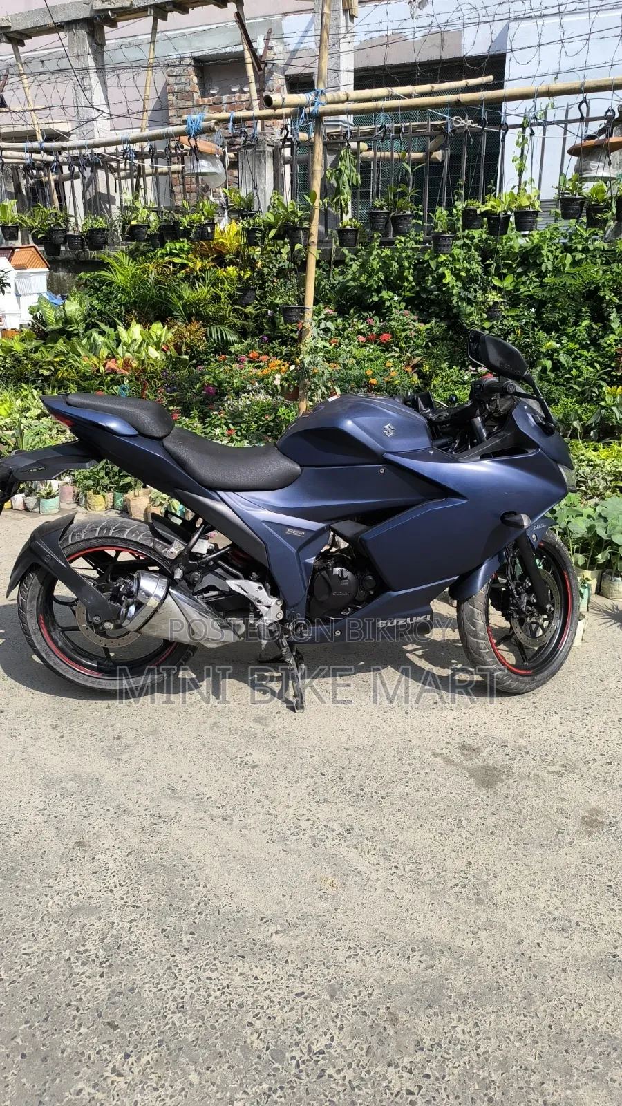 Suzuki Gixxer SF 2024 Blue