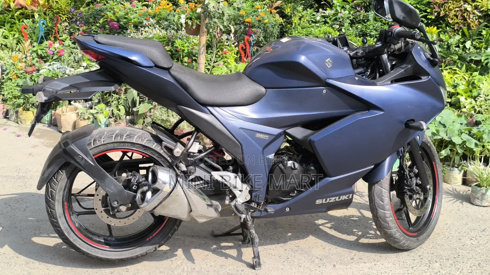 Suzuki Gixxer SF 2024 Blue