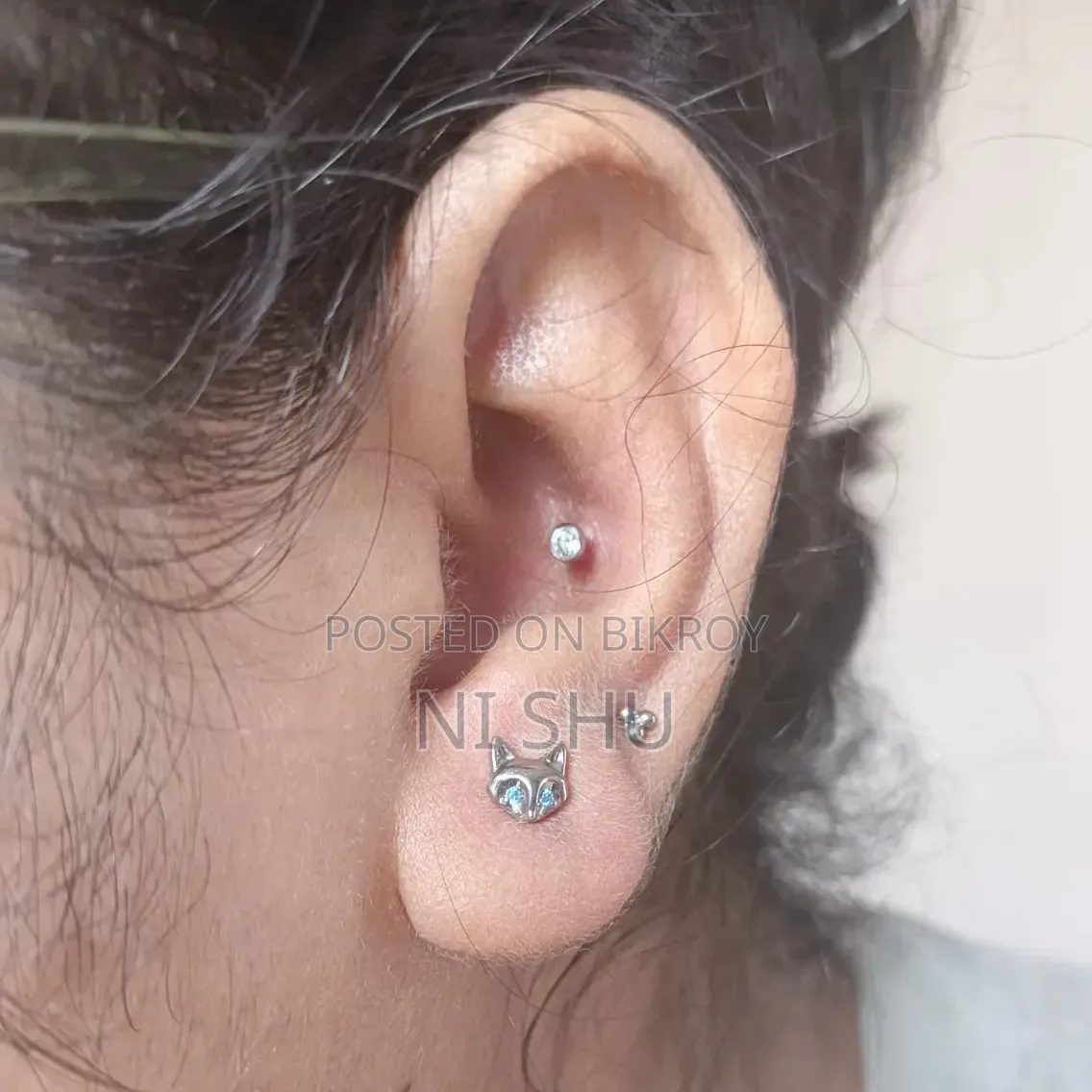 Titanium Ear Stud for Sale