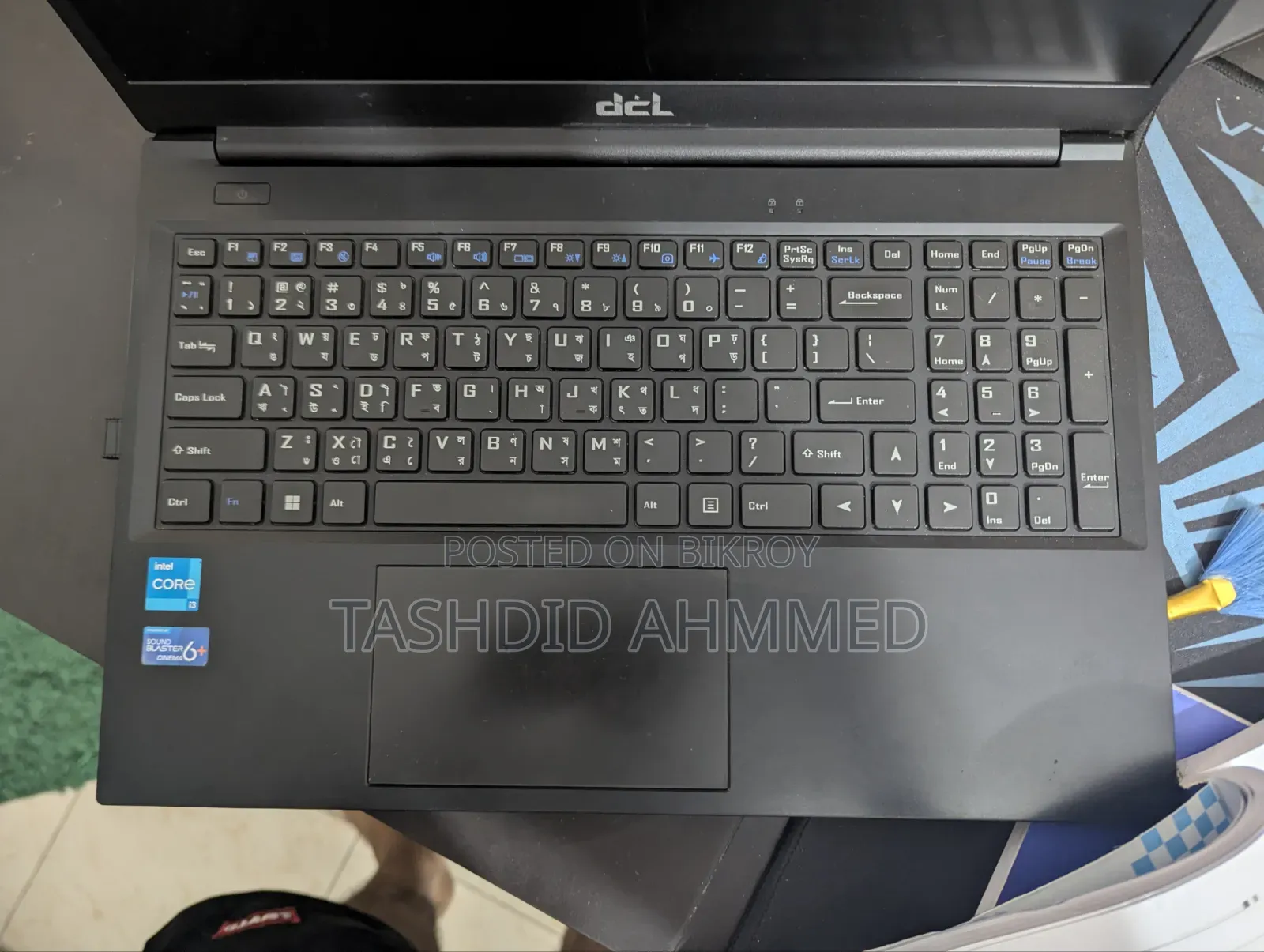 Laptop Dell 8GB Intel Core i3 SSD 512GB