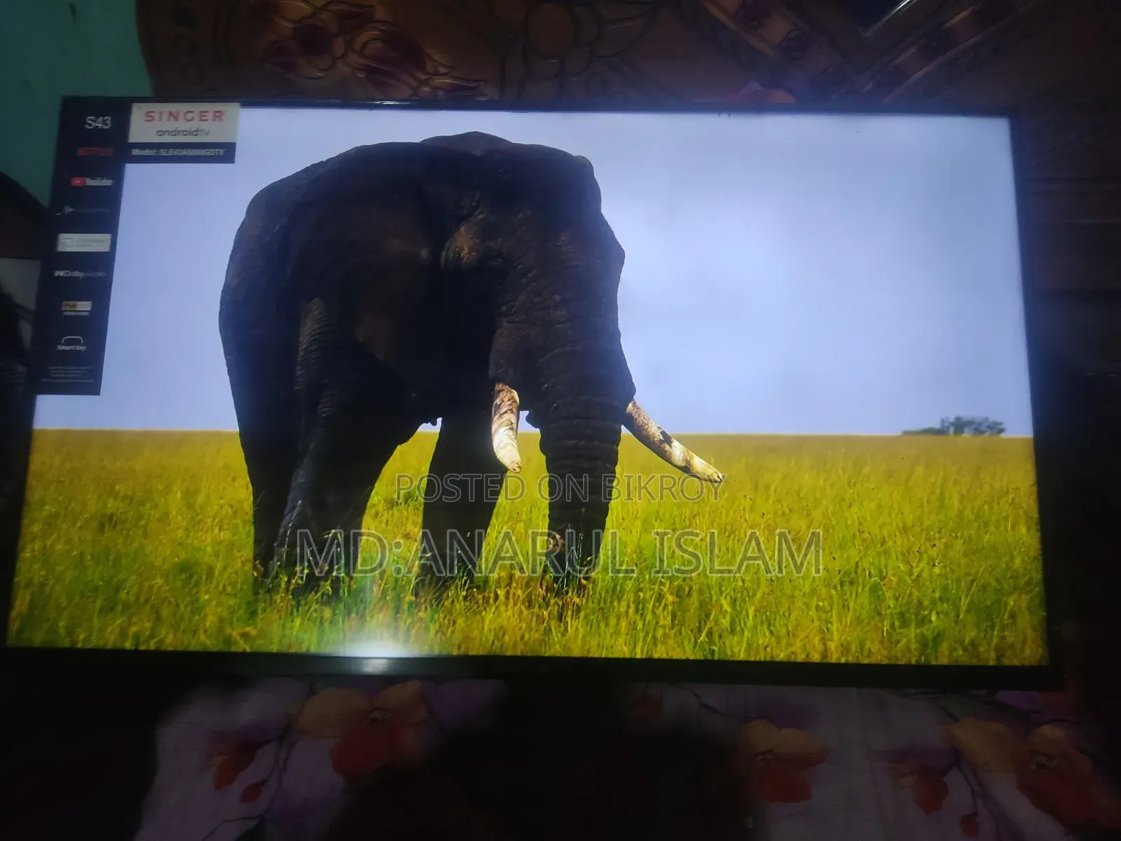 43 Inch Smart Singer LED TV