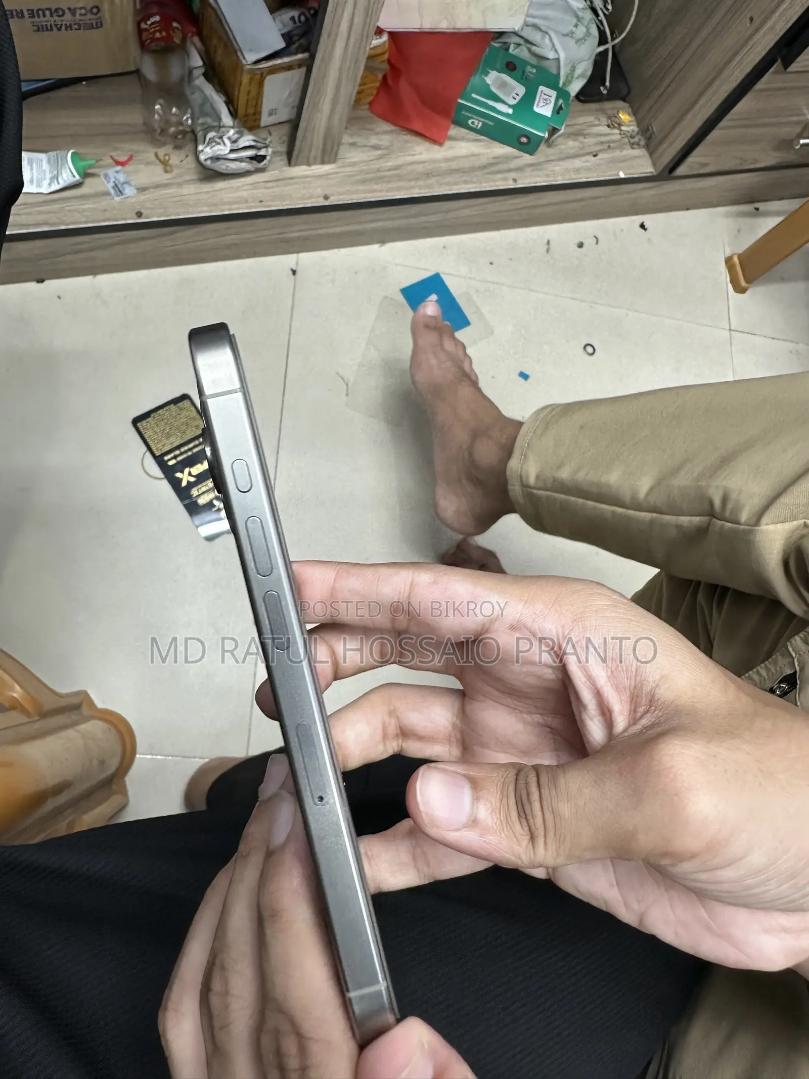 নতুন অ্যাপল আইফোন ১৫ প্রো ৫১২ জিবি হোয়াইট