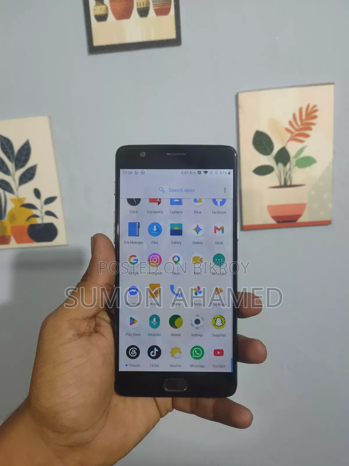 ওয়ানপ্লাস ৩টি ৬৪ জিবি গ্রে