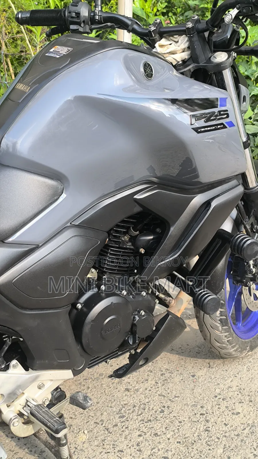 Yamaha FZS V3 2024 Gray