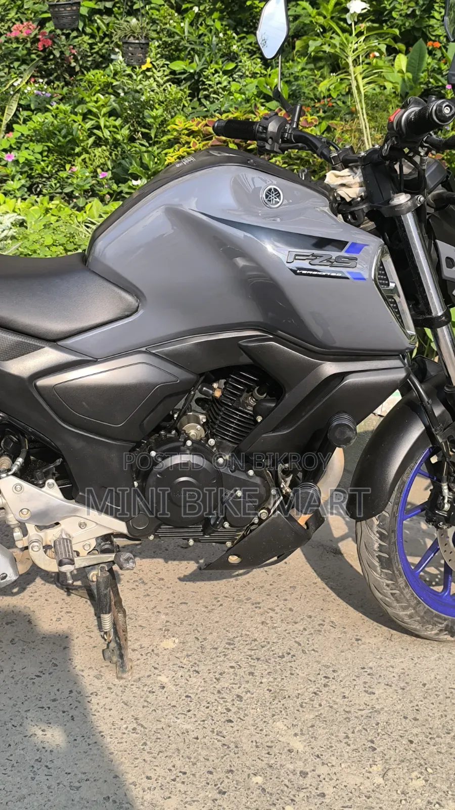 Yamaha FZS V3 2024 Gray