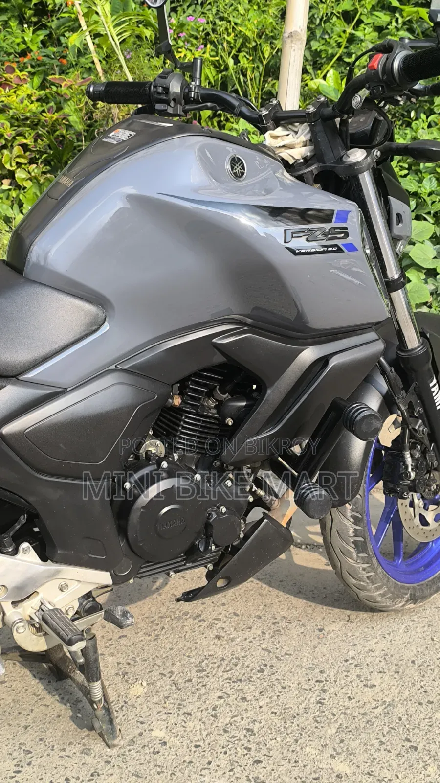 Yamaha FZS V3 2024 Gray