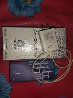 Tecno Camon 40 Pro 4G 256 GB Black
